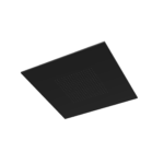 Kopfbrause eckig Treemme SHOWERS 40x40 Schwarz matt