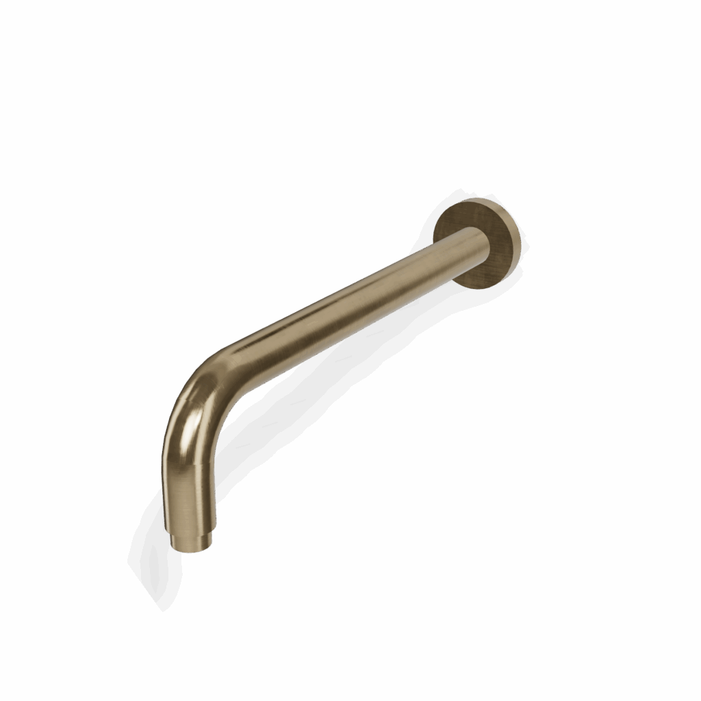 Kopfbrause Haltearm Treemme inox SHOWERS PVD Gold