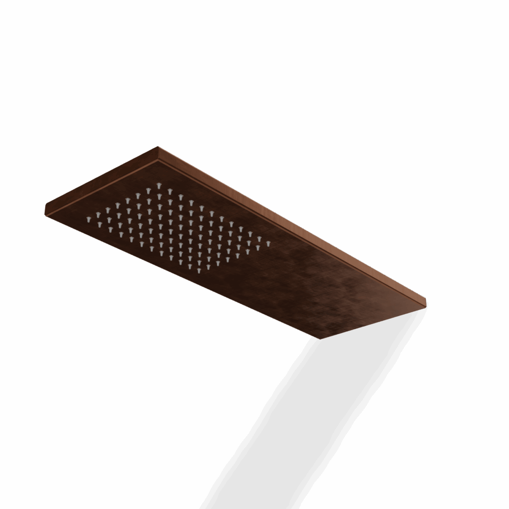 Kopfbrause Wandmontage Treemme Inox SHOWERS PVD Bronze