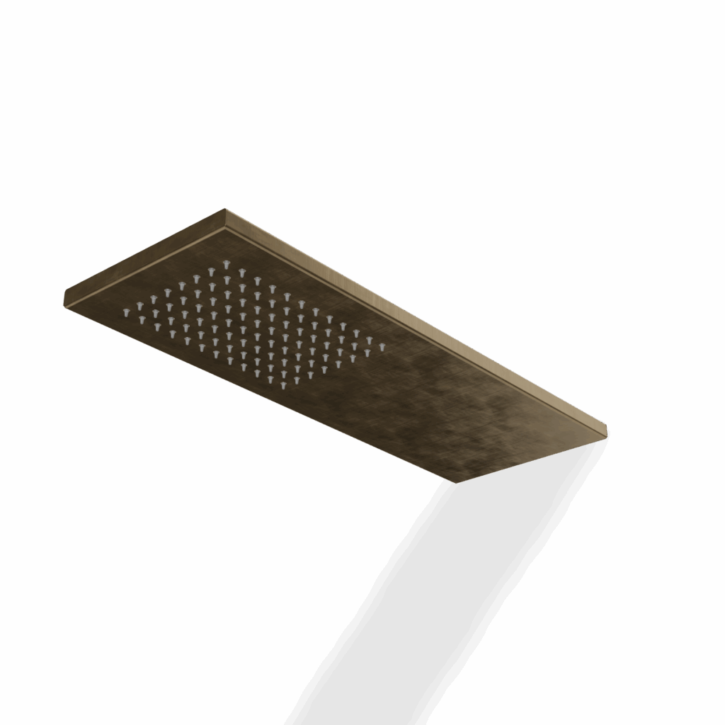 Kopfbrause Wandmontage Treemme Inox SHOWERS PVD Gold