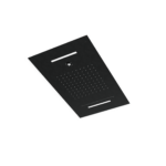 Regenbrause Edelstahl Treemme Showers Deckeneinbau PVD Schwarz