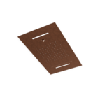 Regenbrause Edelstahl Treemme Showers Deckeneinbau PVD Bronze