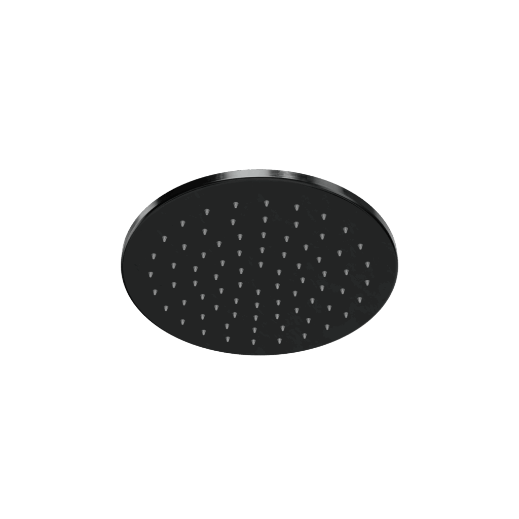 Kopfbrause Rundes Design Treemme Inox SHOWERS PVD Schwarz