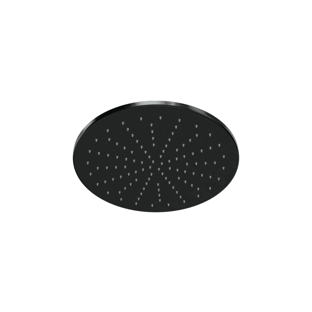 Kopfbrause Rundes Design Treemme Inox SHOWERS PVD Schwarz