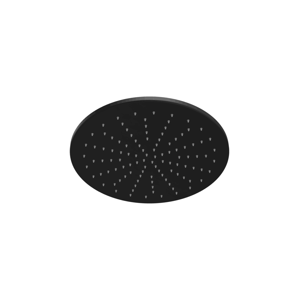 Kopfbrause rund Treemme SHOWERS 30D Schwarz matt