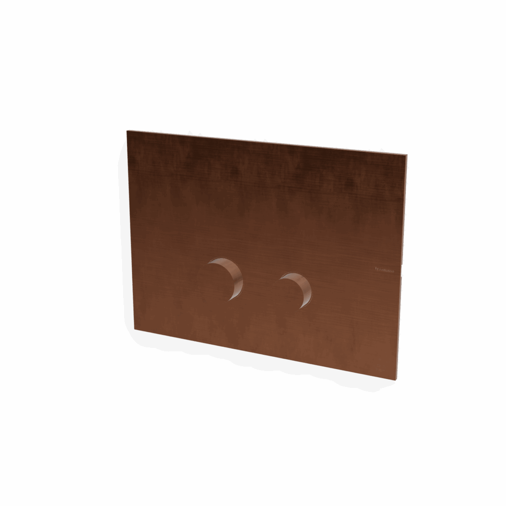 Betätigungsplatten für WC Treemme PVD Bronze