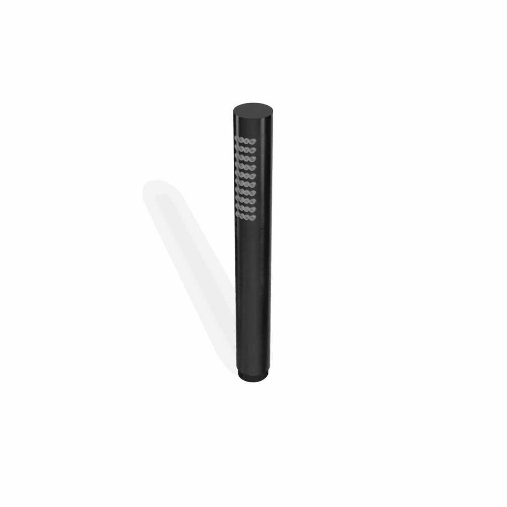 Handbrause rund Treemme Inox SHOWERS PVD Schwarz
