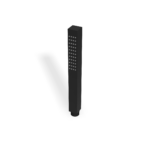Handbrause Stab Treemme SHOWERS Eckiges Design Schwarz matt