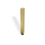 Handbrause Stab Treemme SHOWERS Eckiges Design Gold gebürstet