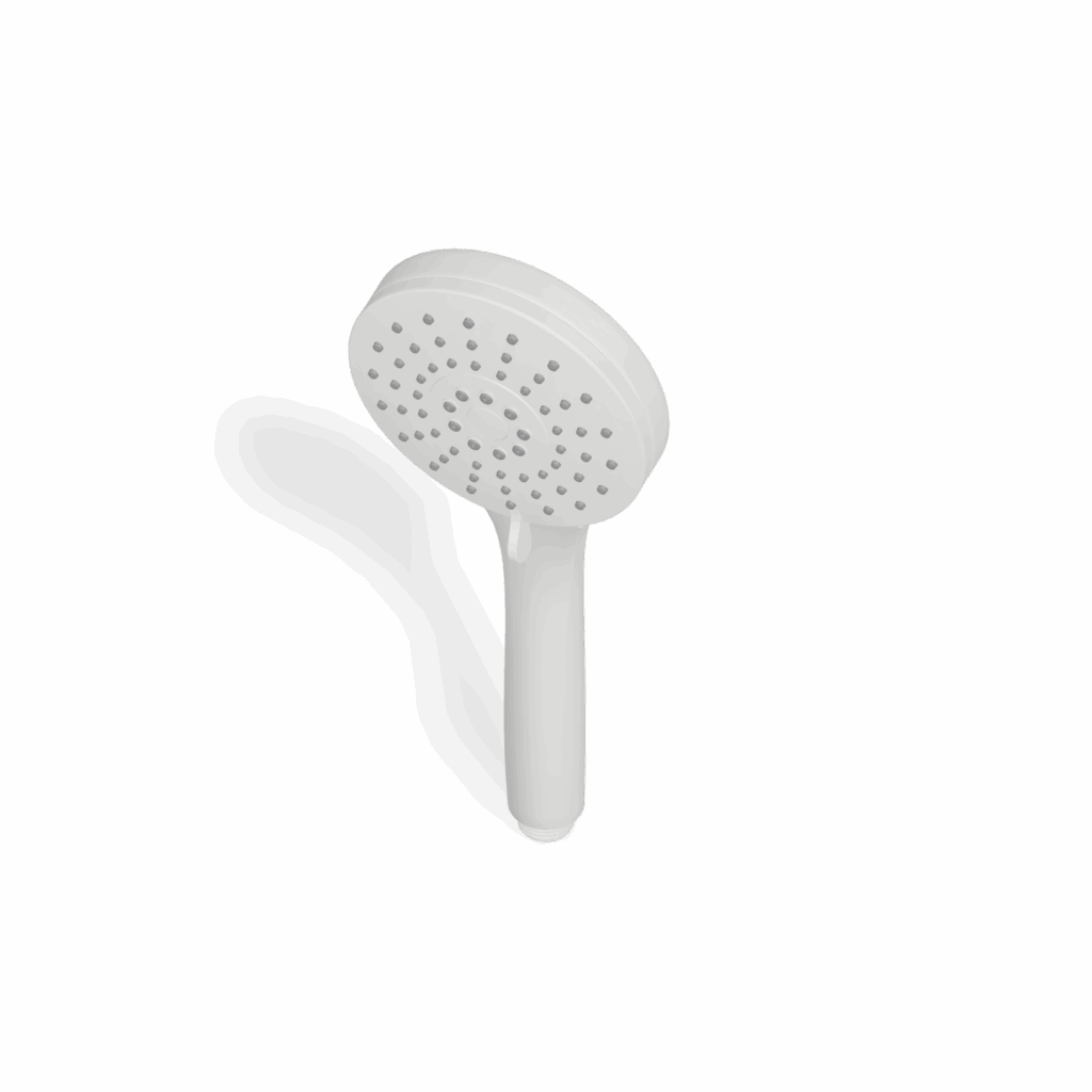 Handbrause Treemme SHOWERS 3 Strahlarten Weiss matt