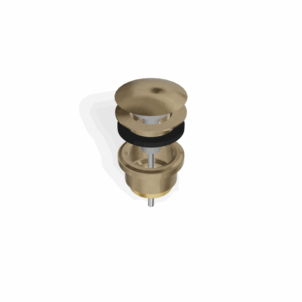 Ablauf Becken Treemme 40 mm PVD Gold