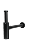 Siphon Treemme Inox Waschtisch Zubehör PVD Schwarz