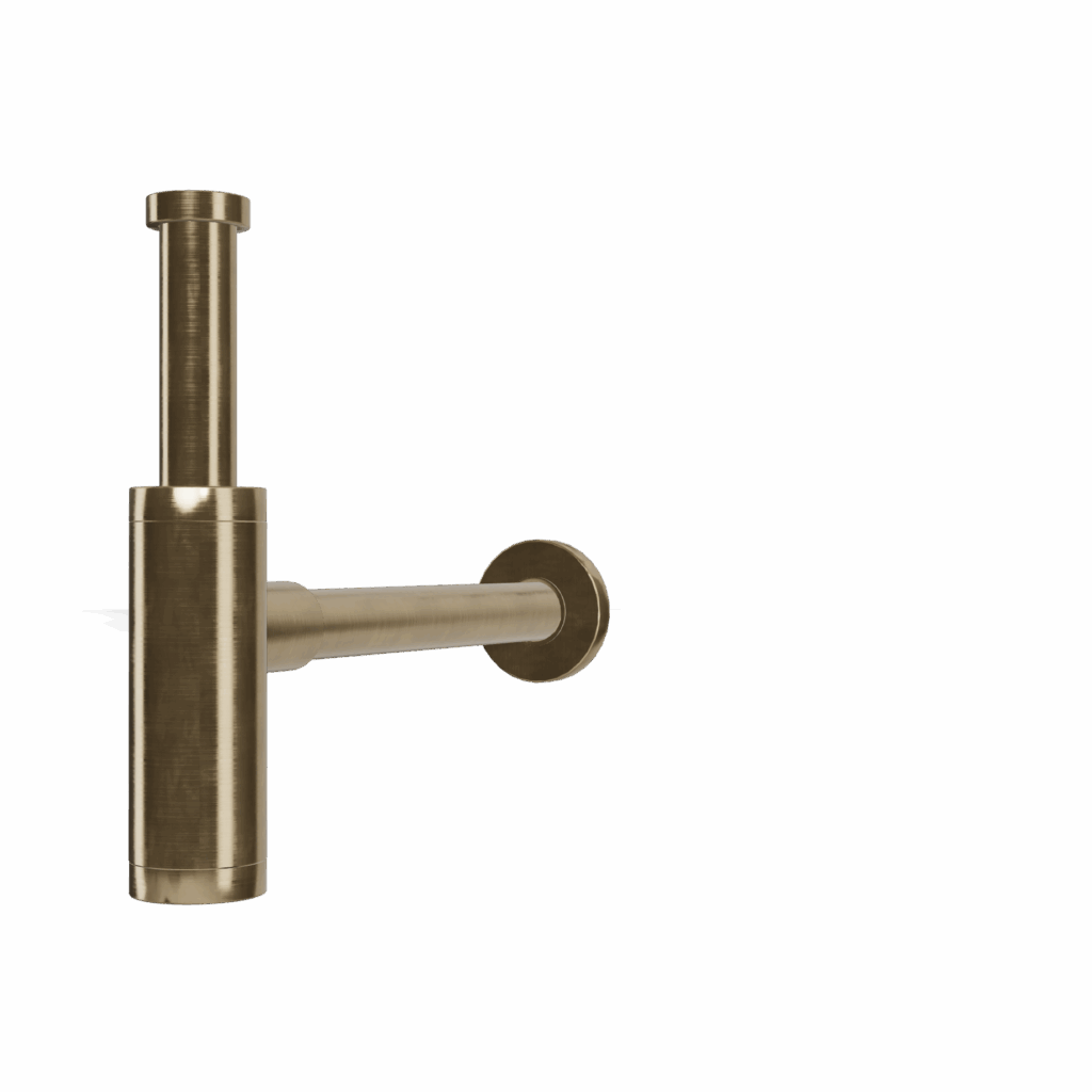 Siphon Treemme Inox Waschtisch Zubehör PVD Gold