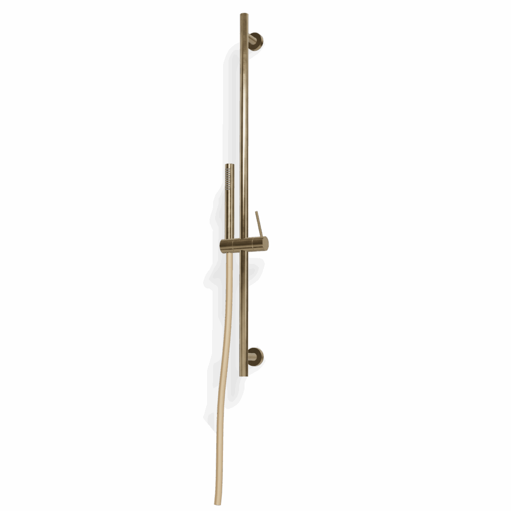Gleitstange Set Rundes Design Treemme Inox SHOWERS PVD Gold
