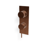 Mischer für Dusche / Wanne UP Treemme 40 mm PVD Bronze
