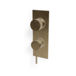 Mischer für Dusche / Wanne UP Treemme 40 mm PVD Gold