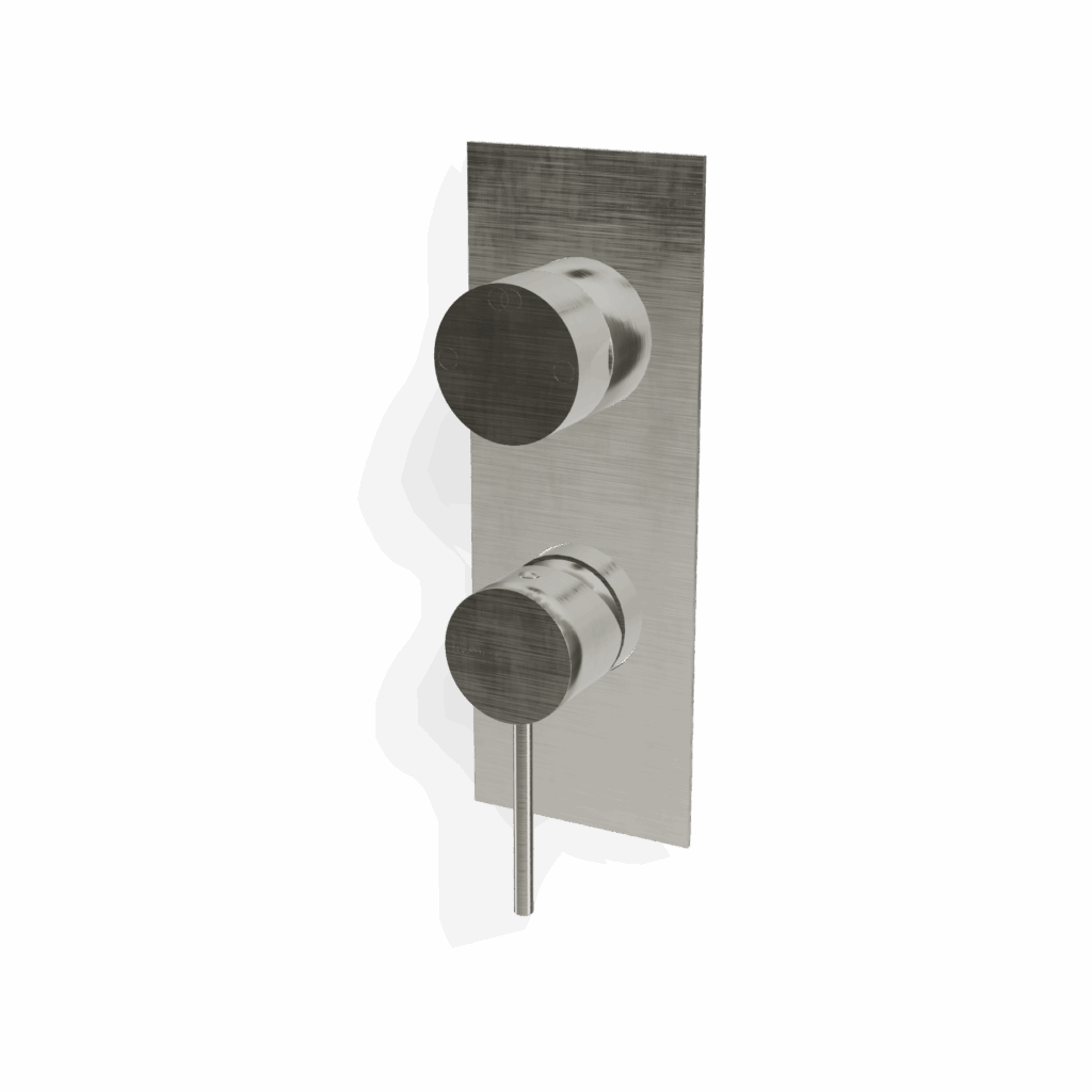 Mischer für Dusche / Wanne UP Treemme 40 mm Edelstahl