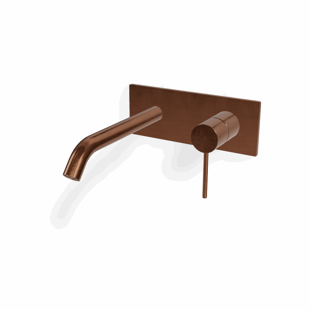 Mischer für Waschtisch Eindhand UP Edelstahl 40 mm PVD Bronze