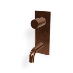Mischer für Waschtisch UP Treemme Edelstahl 40 mm PVD Bronze