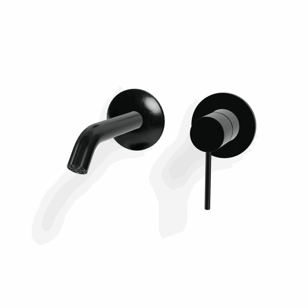 Mischer für Waschtisch UP Treemme 40 mm PVD Black A15 Unterputz Design