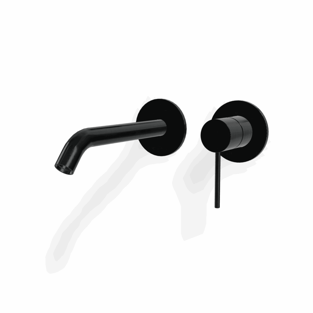 Mischer für Waschtisch UP Treemme 40 mm PVD Black A200 Unterputz Design