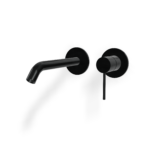 Mischer für Waschtisch UP Treemme 40 mm PVD Black A200 Unterputz Design