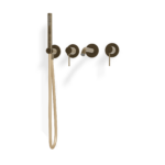 Mischer für Badewanne Treemme Rosette 40 mm PVD Gold