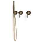 Mischer für Badewanne UP Rosette Treemme 40 mm PVD Gold