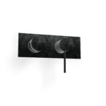 Mischer für Dusche / Wanne 2 Verbraucher Treemme 40 mm PVD Gun-Metal-Black