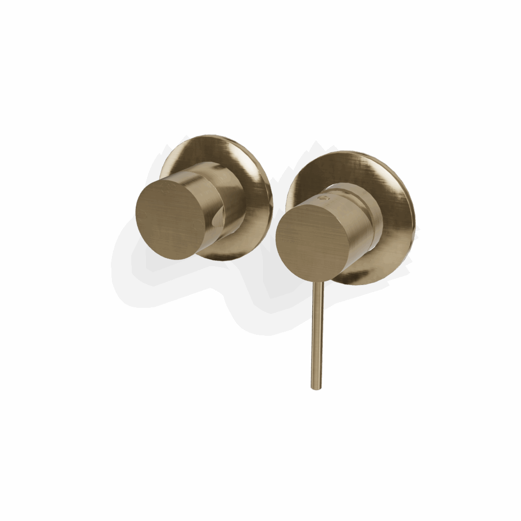 Mischer für Dusche / Wanne UP Treemme 40 mm PVD Gold