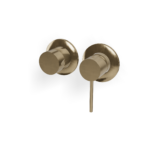 Mischer für Dusche / Wanne UP Treemme 40 mm PVD Gold