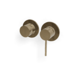 Mischer für Dusche Rund UP Treemme 40 mm PVD Gold