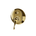Mischer für Dusche 2 Weg UP Treemme Piccadilly Retro Gold Glanz