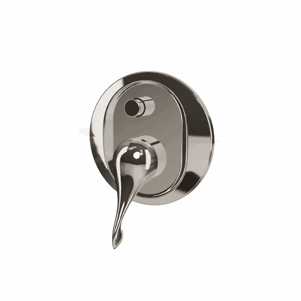 Mischer für Dusche 2 Weg UP Treemme Piccadilly Retro Chrom glanz