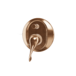 Mischer für Dusche 2 Weg UP Treemme Piccadilly retro Rose Gold gebürstet