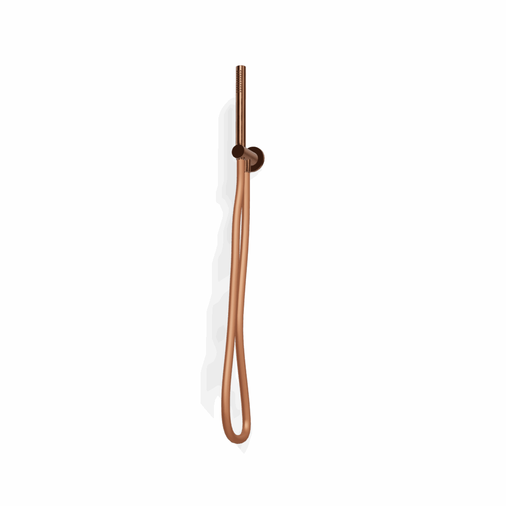 Handbrause-Set mit Wandanschluss Treemme Inox SHOWERS PVD Bronze