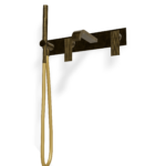 Mischer für Badewanne 2 Verbraucher Treemme IOS Bronze gebürstet