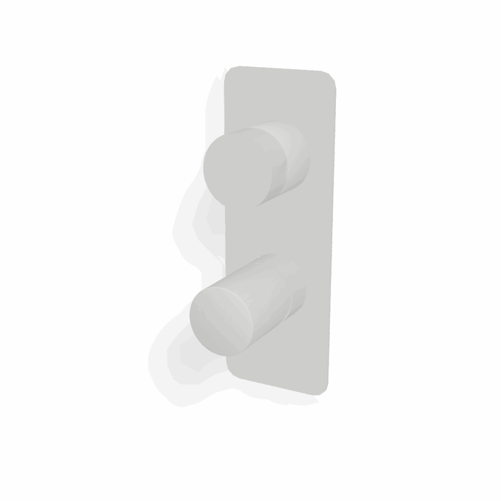 Duschenmischer 3 Verbraucher UP Treemme NANO weiss matt
