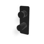 Duschenmischer 3 Verbraucher UP Treemme NANO Schwarz matt