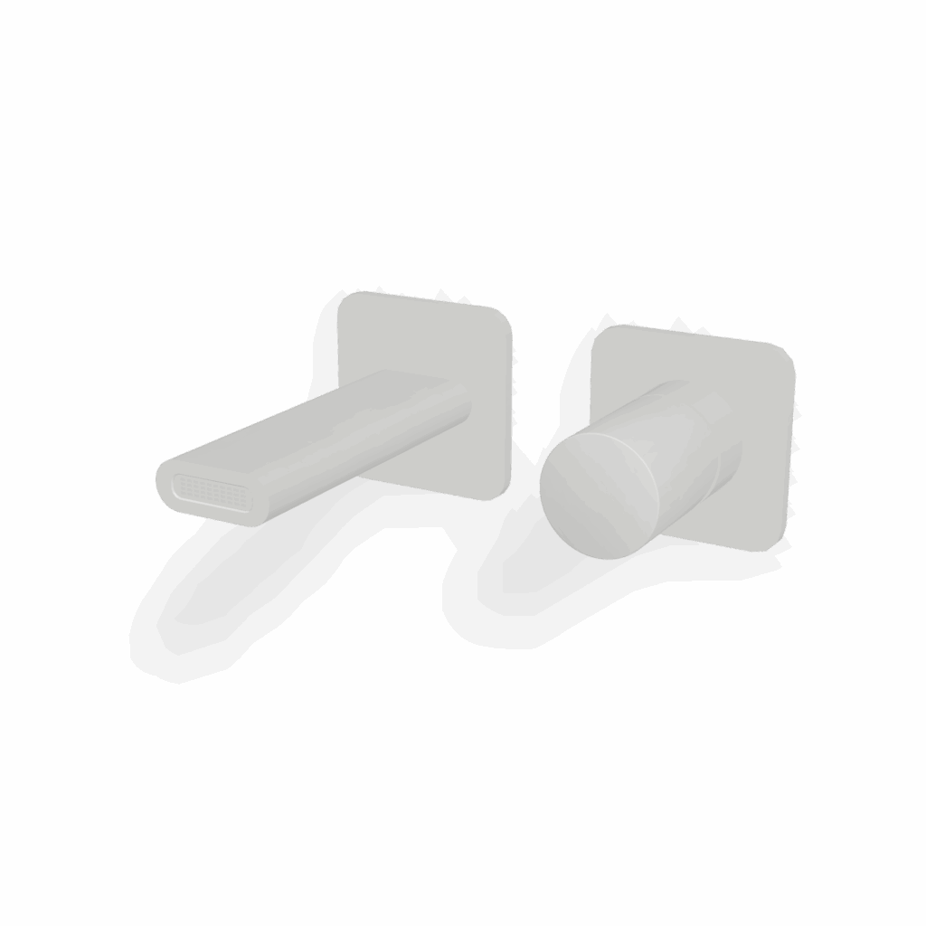 Waschtischmischer UP Treemme NANO A= 135 Weiss matt