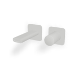 Waschtischmischer UP Treemme NANO A= 135 Weiss matt