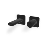 Waschtischmischer UP Treemme NANO A= 135 Schwarz matt