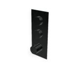 Duschmischer Zweiweg PVD Black Thermostat