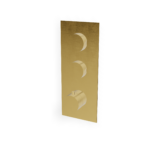 Mischer für Dusche 2 Weg 3 Griff UP Treemme SHOWERS Gold gebürstet