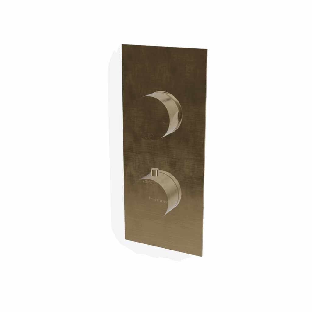 Duschmischer Treemme 40 mm PVD Gold