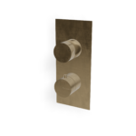 Mischer für Dusche Edelstahl Rund UP Treemme 40 mm PVD Gold