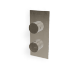 Mischer für Dusche 3 Weg Thermostat UP Treemme SHOWERS Nickel gebürstet