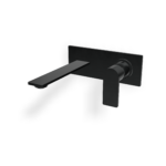 Waschtischmischer Edelstahl Treemme 3.6 mm PVD Schwarz