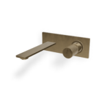 Mischer für Waschtisch UP Treemme 3.6 mm Gerillt Gold PVD