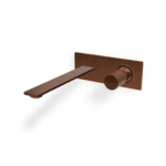 Mischer für Waschtisch UP Treemme 3.6 mm A23 Gerillt PVD Bronze
